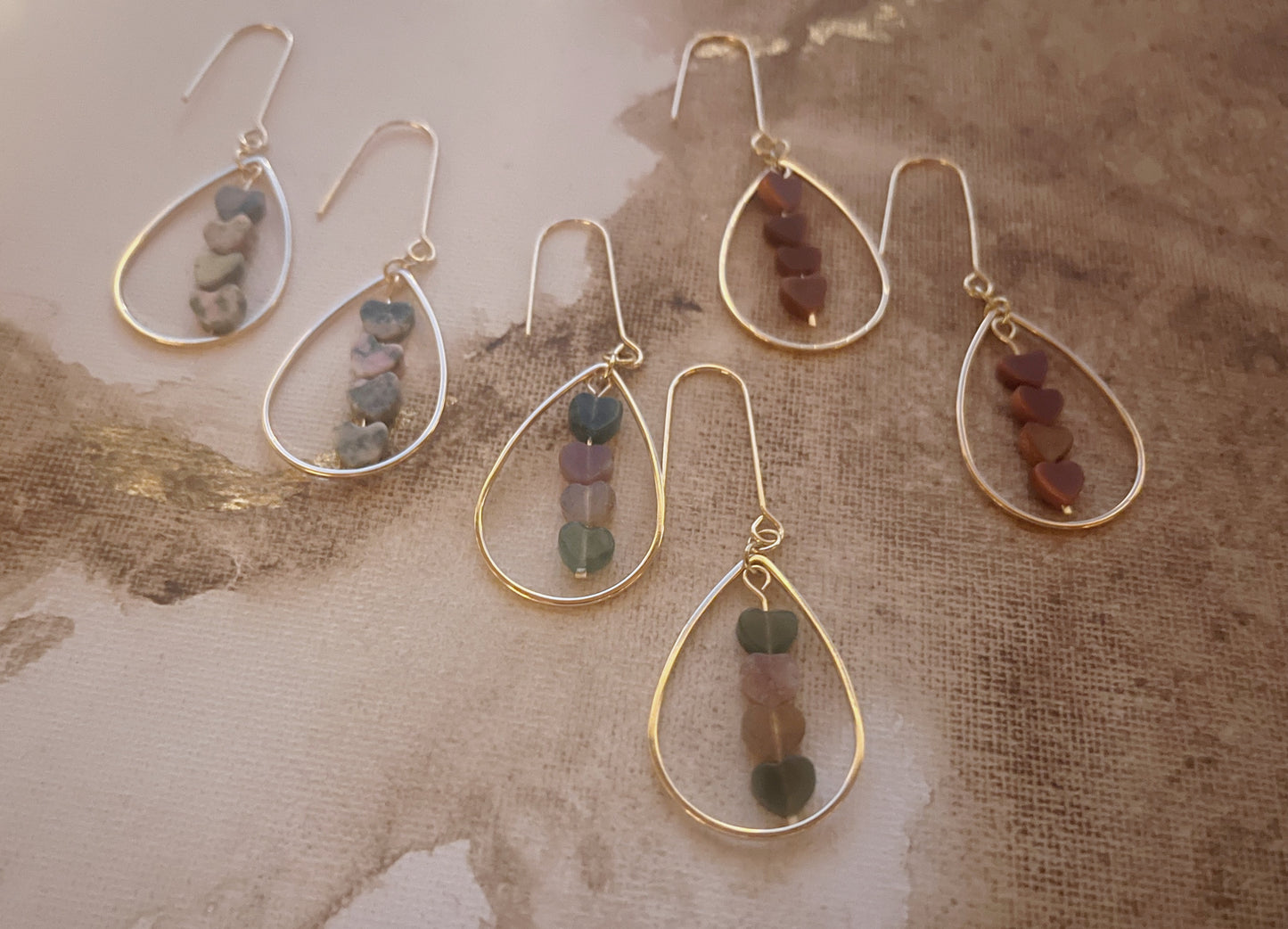 Teensy Heart Earrings