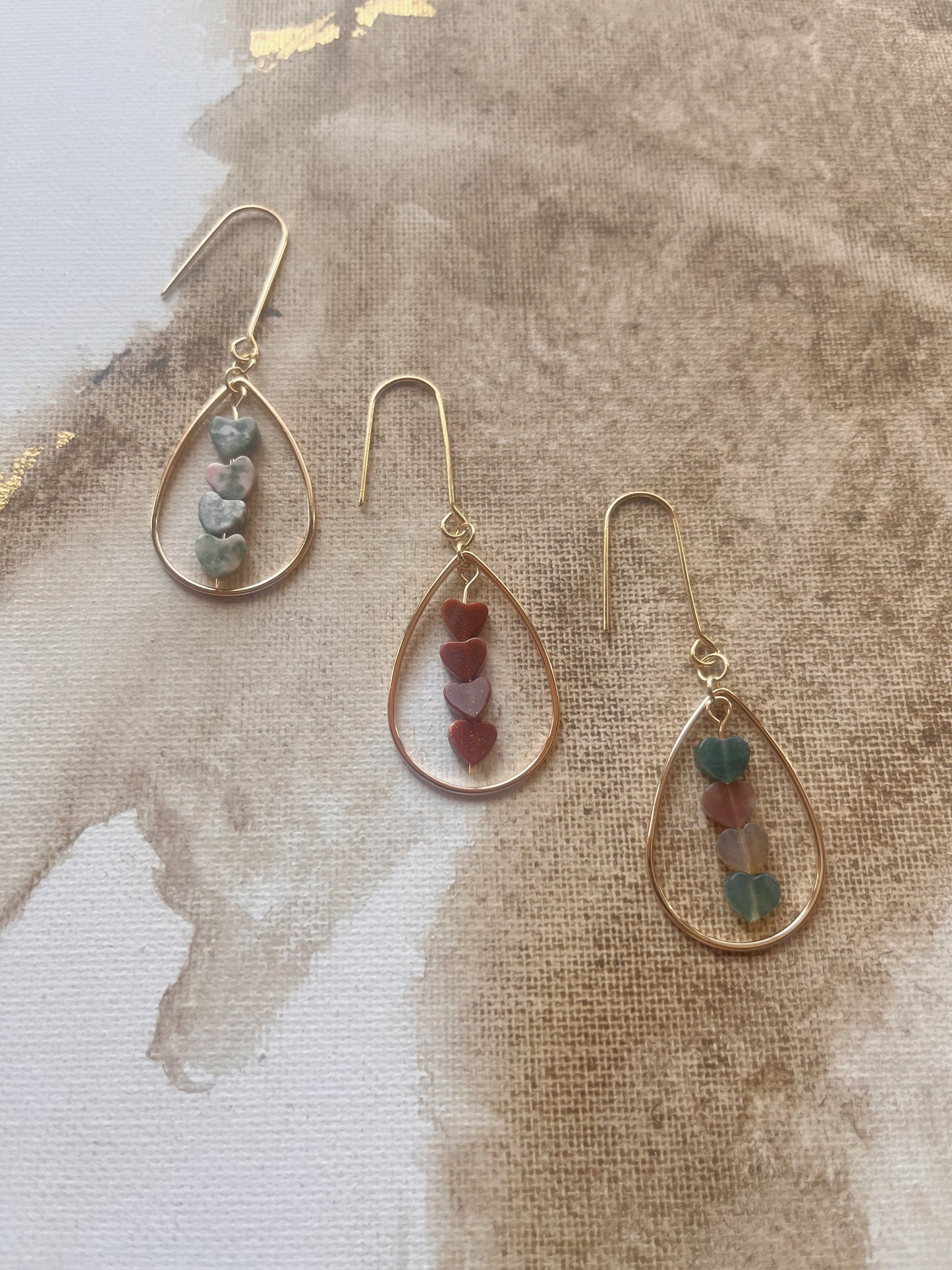 Teensy Heart Earrings