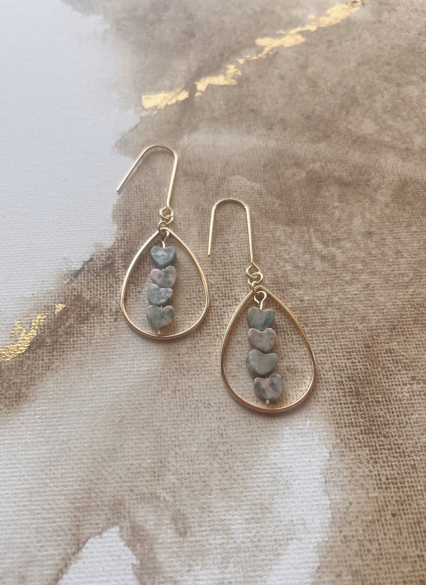 Teensy Heart Earrings