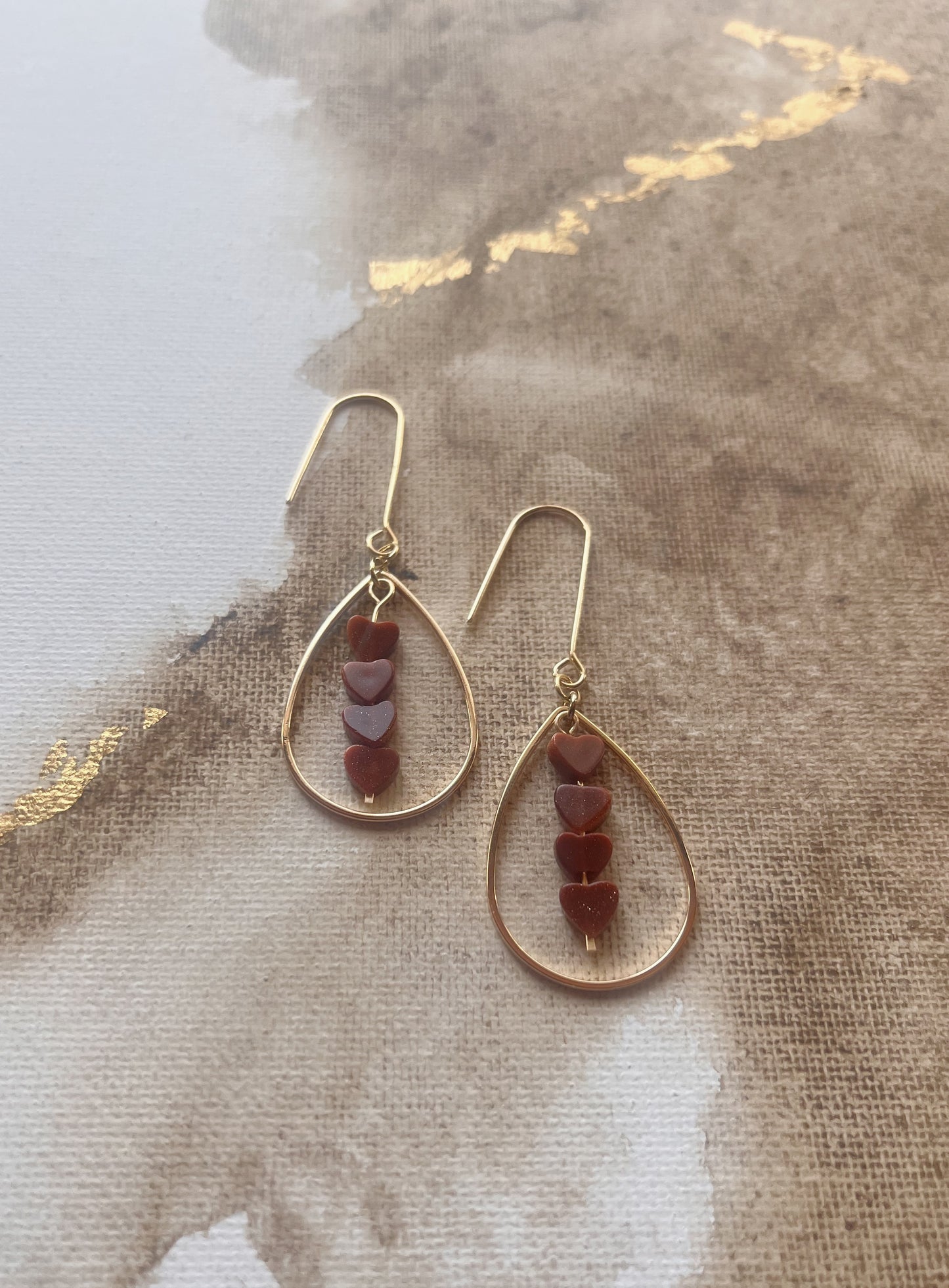 Teensy Heart Earrings