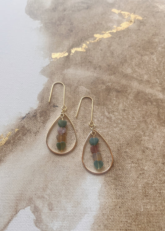 Teensy Heart Earrings