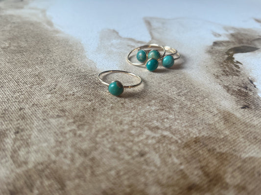 Turquoise 14k Gold Fill Ring