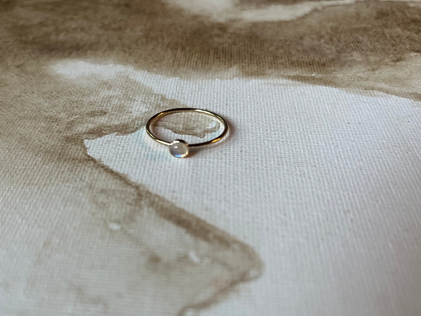 Moonstone 14k Gold Fill Ring