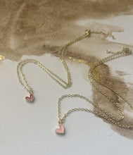 Load image into Gallery viewer, Teensy Heart Charm Necklace
