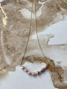 Ellie Freshwater Pearl Necklace