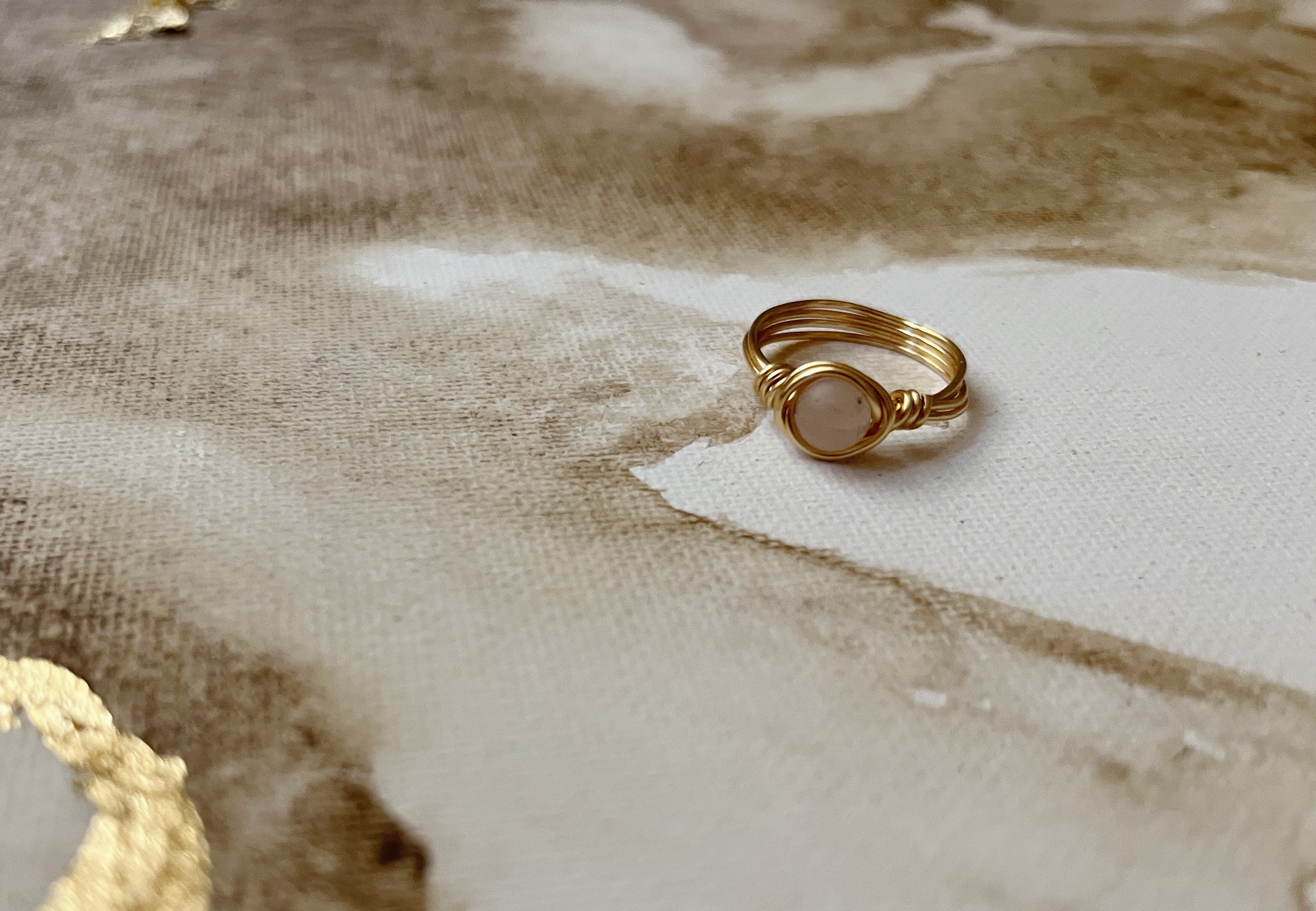 Nested Gemstone Ring β MADE for you