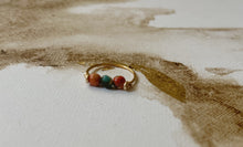 Load image into Gallery viewer, Dainty Gemstone Ring